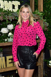 Women Genuine Leather Shorts WS 39 SkinOutfit